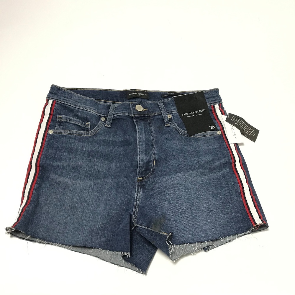 Banana Republic Women's 3" Denim Shorts Cotton 28R